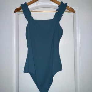 Women’s One Piece bodysuit in Teal